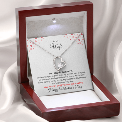 To My Wife | Forever Love Necklace | Valentine's Day Gift