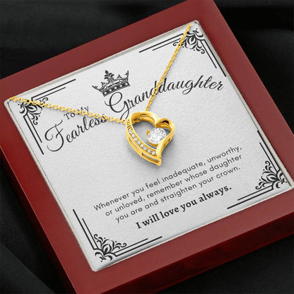 Fearless Granddaughter Necklace