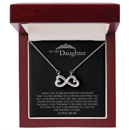 To My Daughter - Endless Love Necklace - Say It With Ease