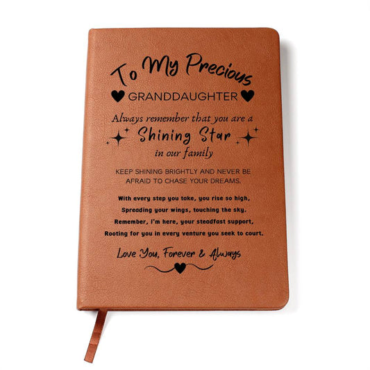 To My Precious Granddaughter Journal