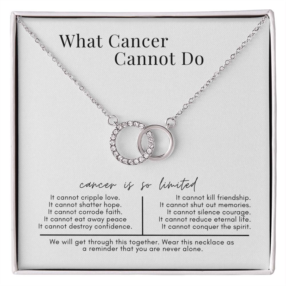 "What Cancer Cannot Do" Support Necklace - Say It With Ease