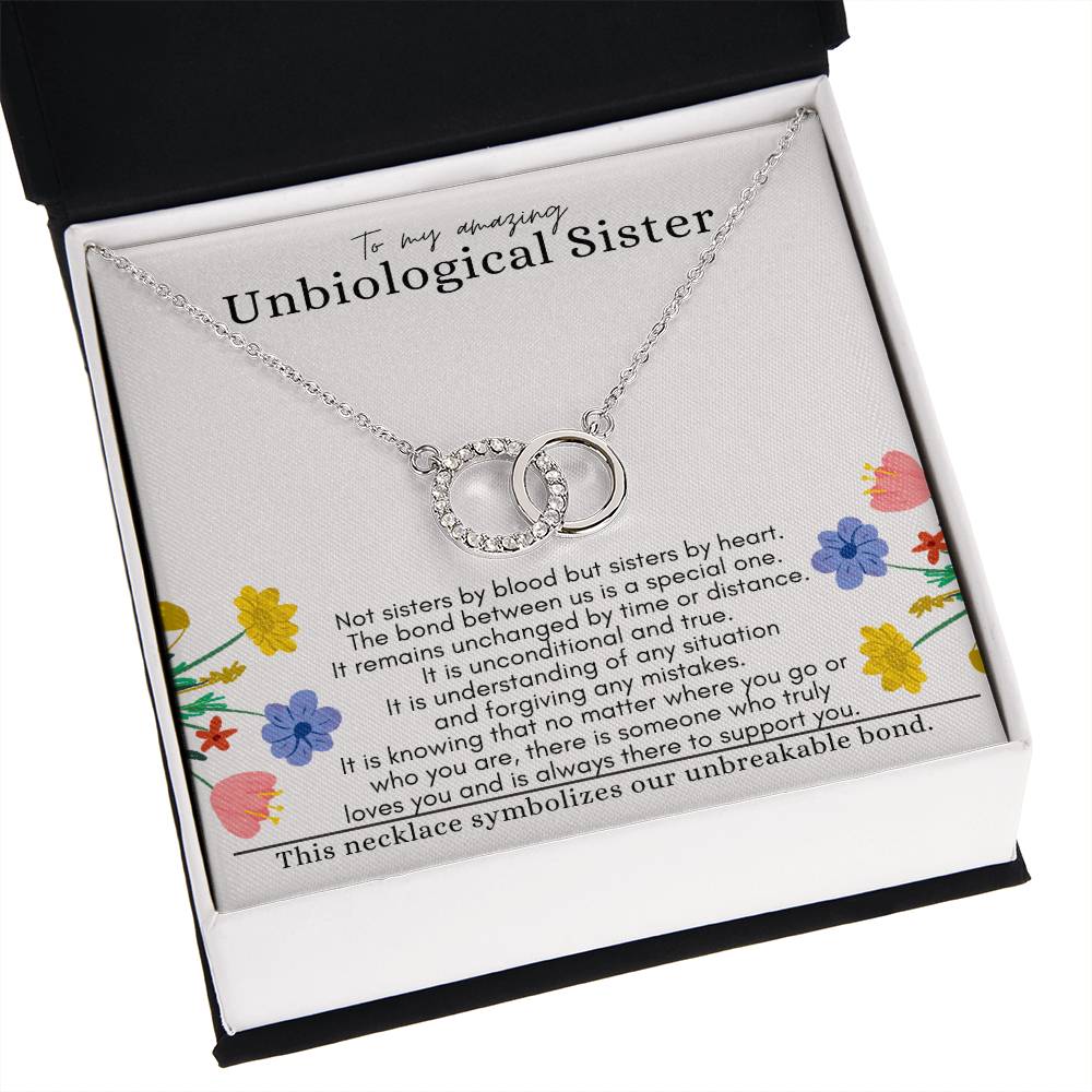 Perfect Pair Necklace - Unbiological Sister - Say It With Ease