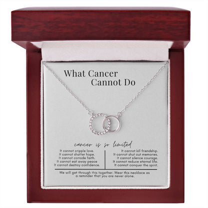 "What Cancer Cannot Do" Support Necklace - Say It With Ease