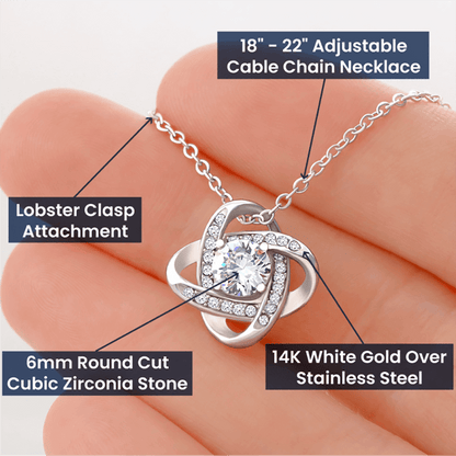 Love Knot Necklace - Say It With Ease