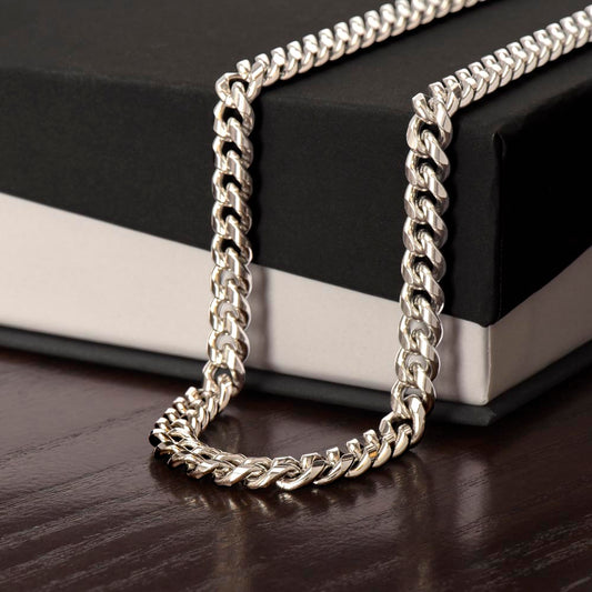 Cuban Link Chain Necklace - Say It With Ease