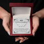 To My Fearless Daughter, Signature Name Necklace