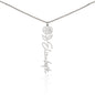 No Rain, No Flowers - Customized BirthFlower Necklace - Say It With Ease