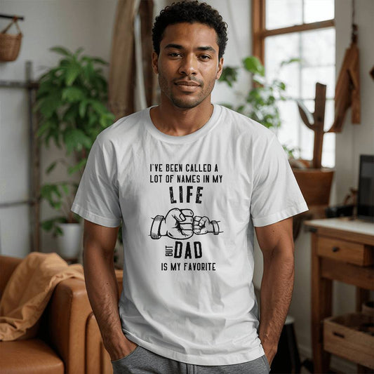 Dad Is My Favorite Name - Men's Classic Tee - Say It With Ease