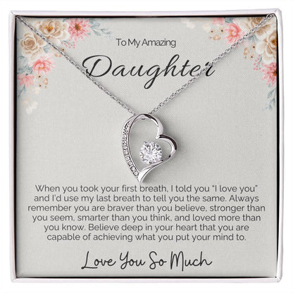 To My Amazing Daughter, Love You So Much