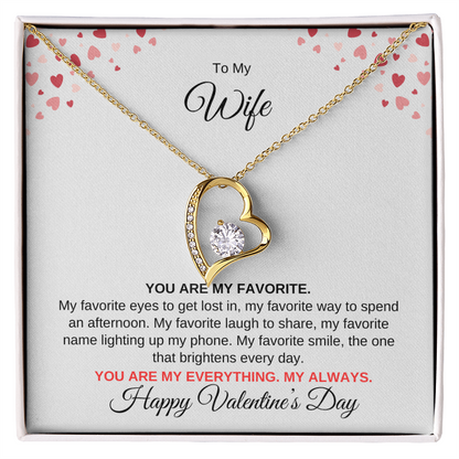 To My Wife | Forever Love Necklace | Valentine's Day Gift