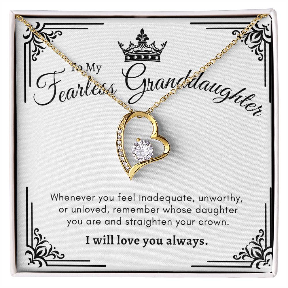 Fearless Granddaughter Necklace