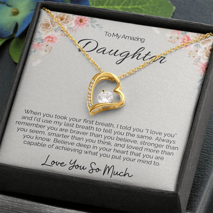 To My Amazing Daughter, Love You So Much