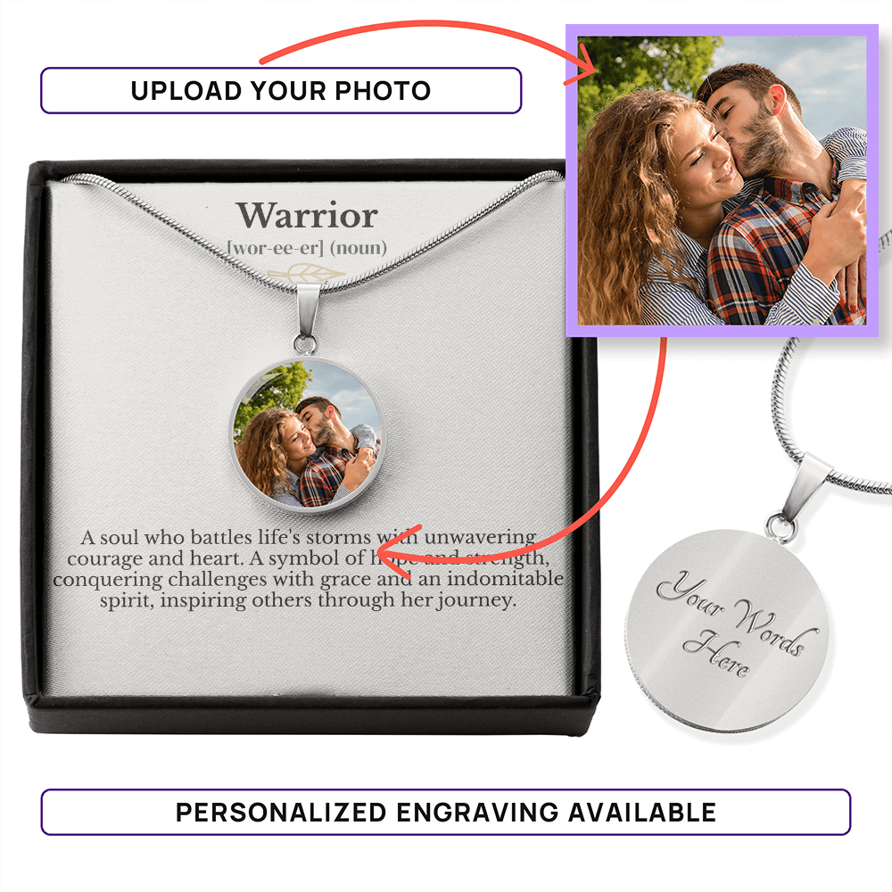 Photo Memory Pendant - Warrior