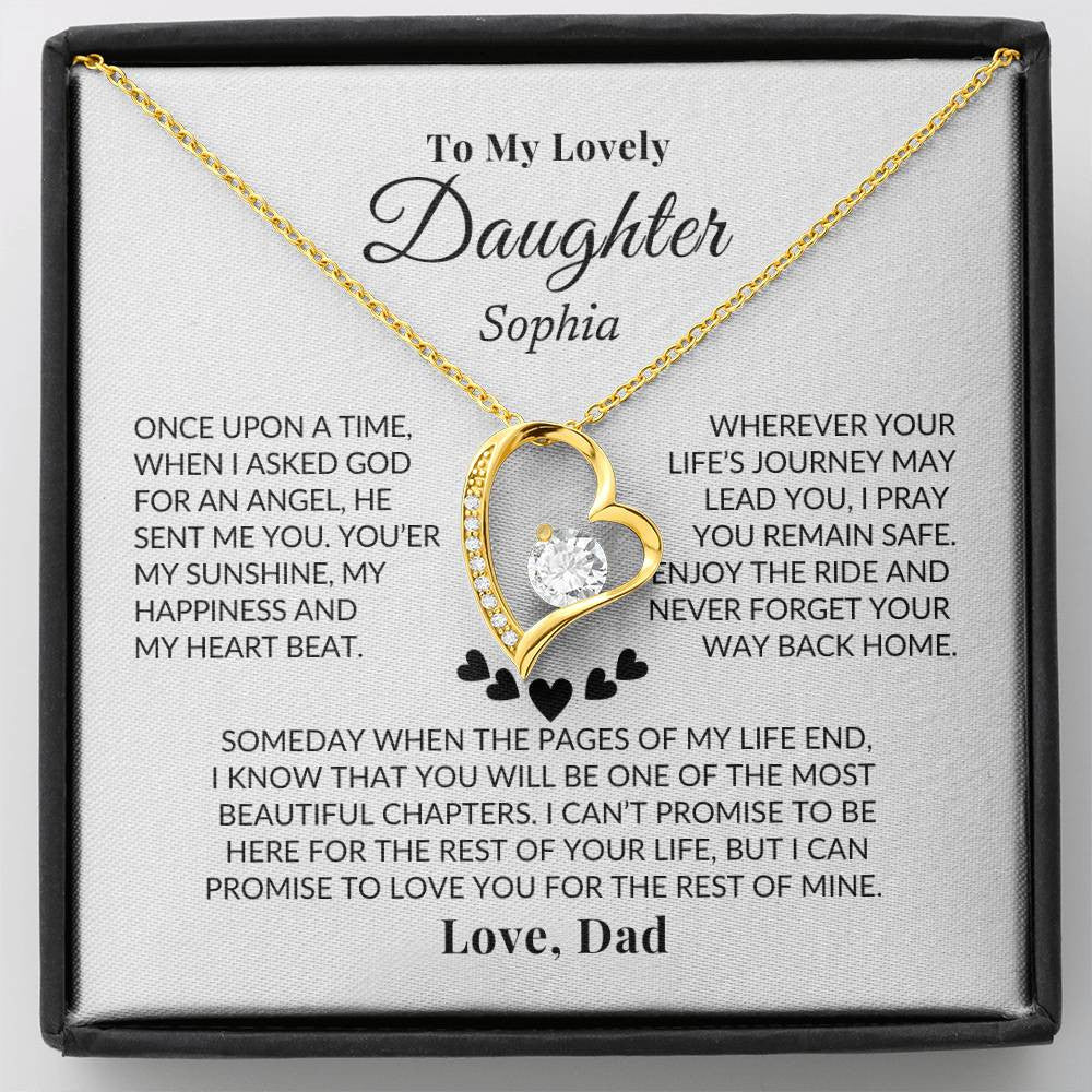 Personalized Gift For Daughter - An Angel