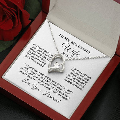 Personalized To My Wife - Forever Love Necklace