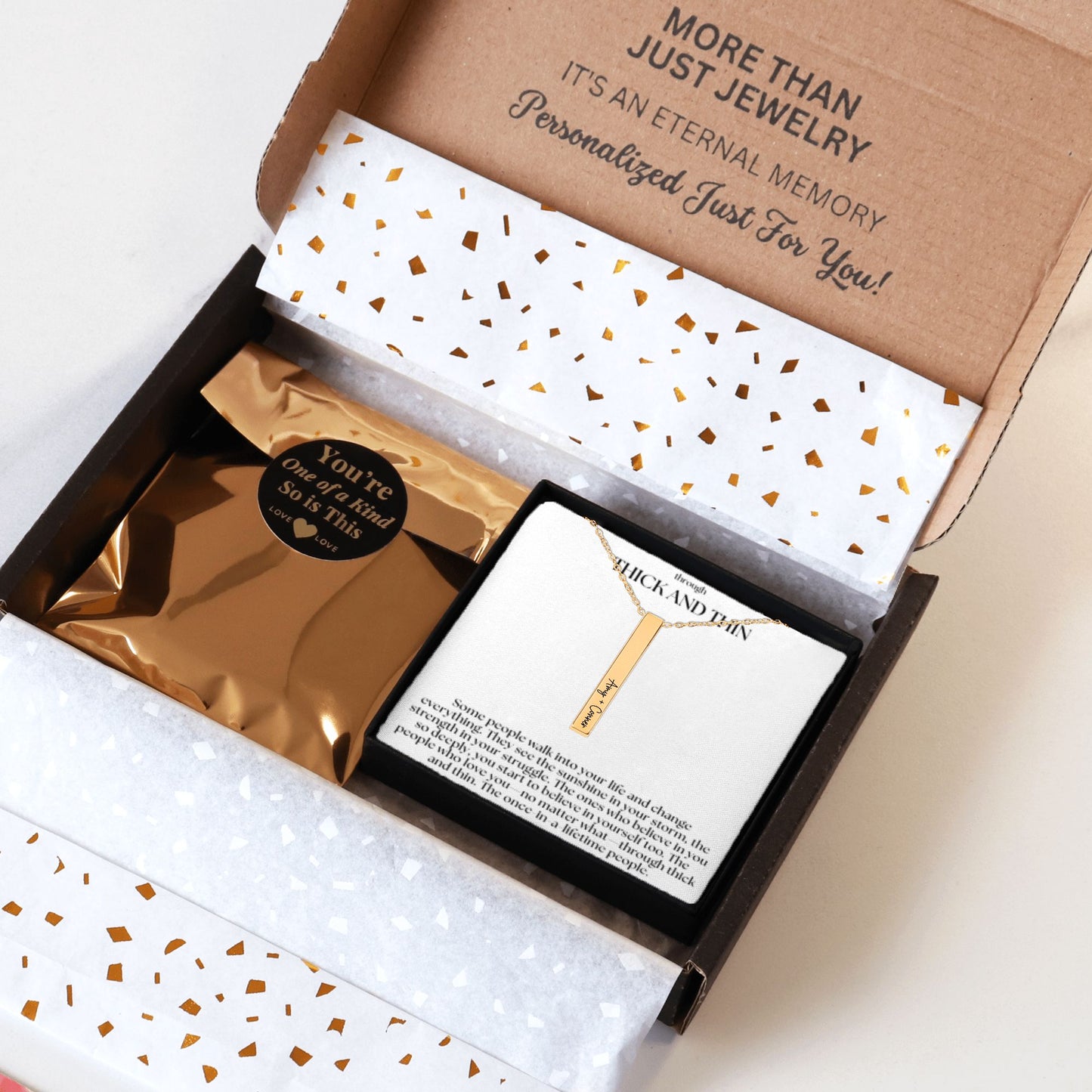 Through Thick and Thin Necklace