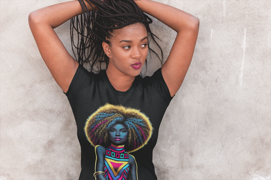 Black Queen Radiance Premium Tee