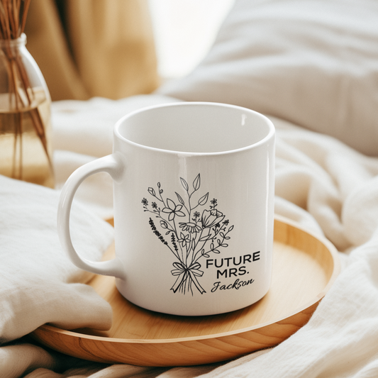 Personalized "Future Mrs." Mug