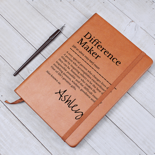 Difference Maker Personalized  Journal